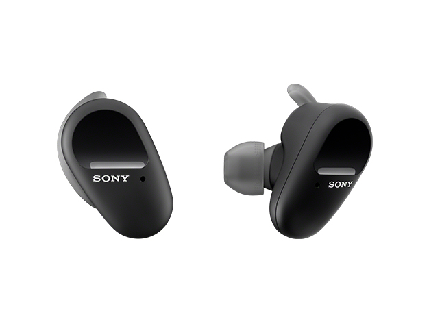 ［SONY］WF-SP800N ワイヤレスノイズキャンセリングステレオヘッドセット ブラック