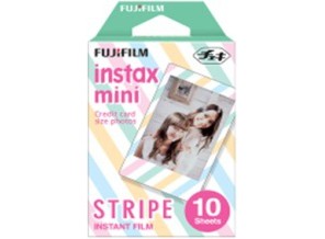 ［富士フイルム］インスタントフィルム instax mini ストライプ