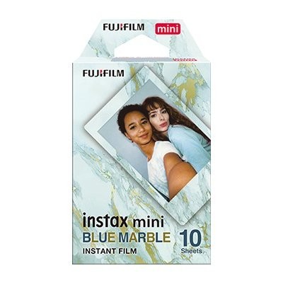 ［富士フィルム］チェキフィルム instax mini ブルーマーブル