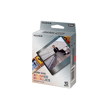 [富士フイルム] インスタントカラーフィルム INSTAX WIDE　ブラッシュドメタリックス【納期未定】