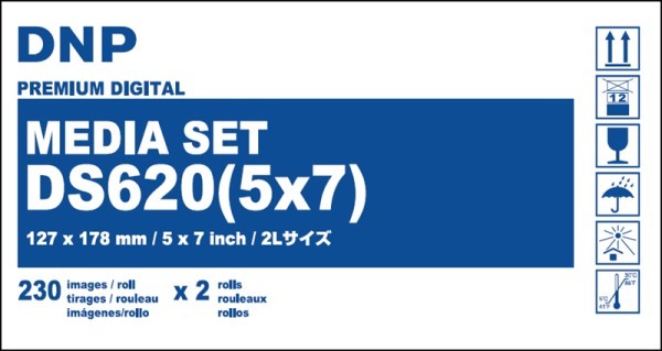 ［DNP］FL-DS620用メディアセット DS620-2L-2