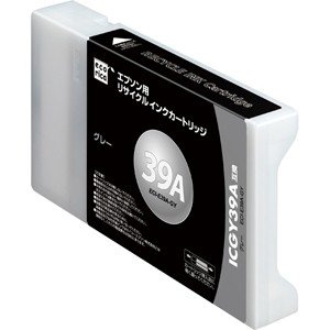 ［エコリカ］ECI-E39A-GY 互換リサイクルインクカートリッジ