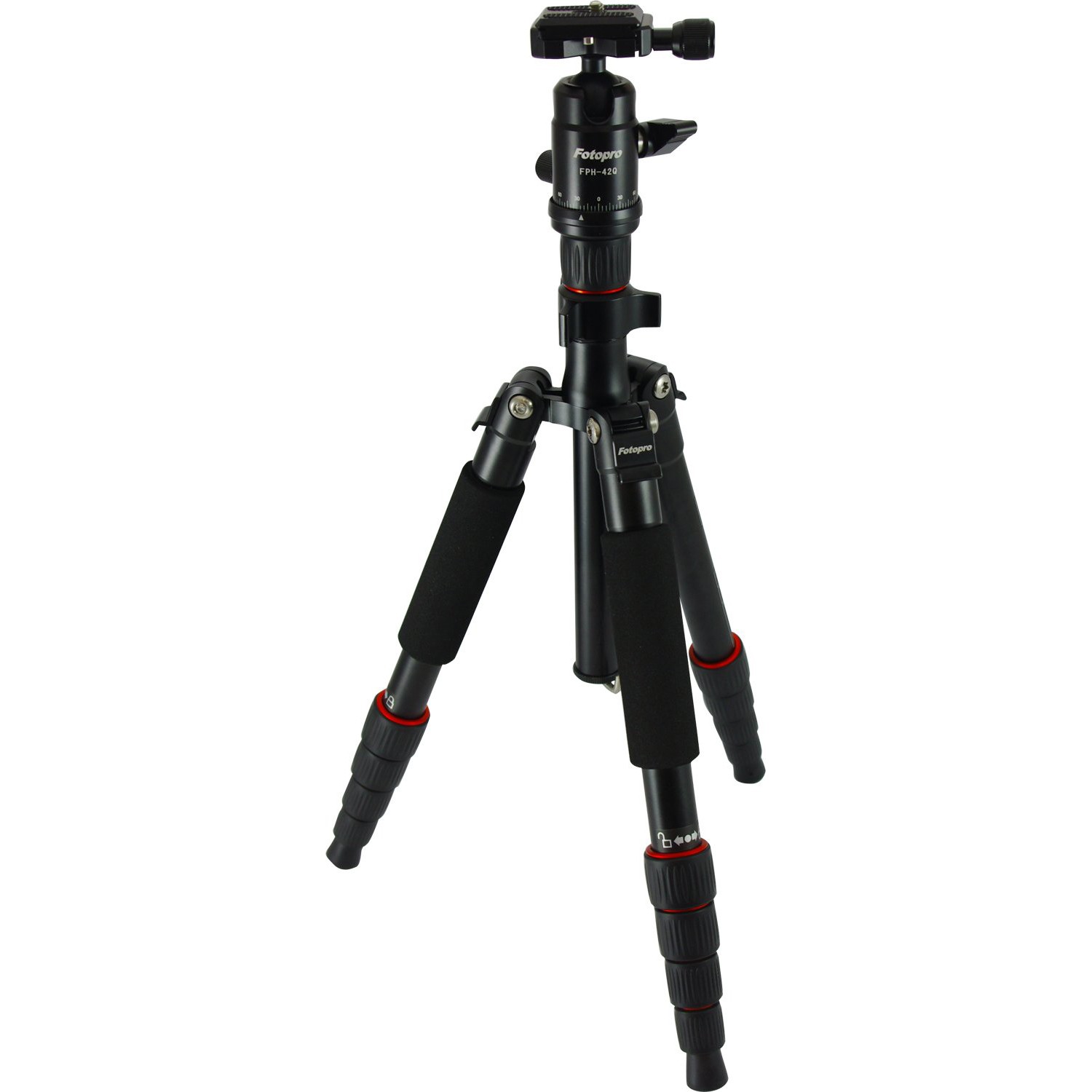 ［Fotopro］トラベル三脚 X4I-E ブラック 【在庫限り】