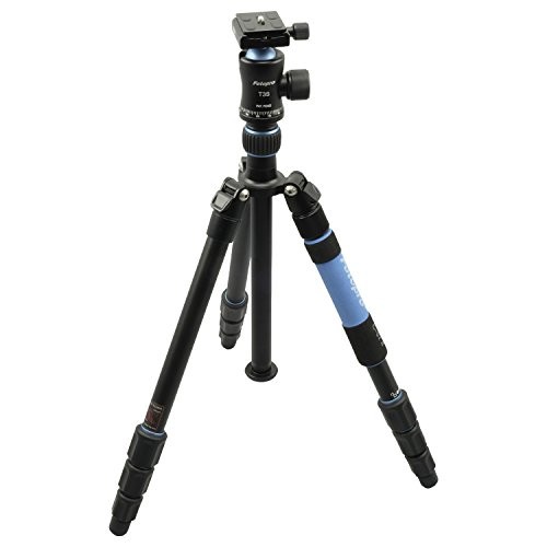 ［Fotopro］アルミ4段三脚 C5i II ブルー 【在庫限り】