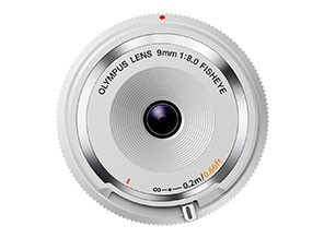 ［Olympus］フィッシュアイボディキャップレンズ BCL-0980 WHT
