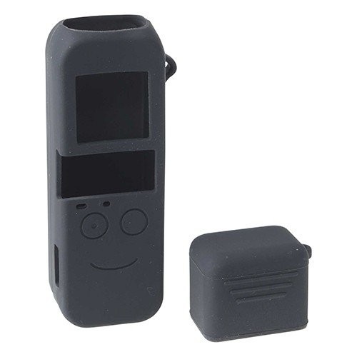 ［ETSUMI］VE2234 Osmo Pocket  シリコンカバー ブラック
