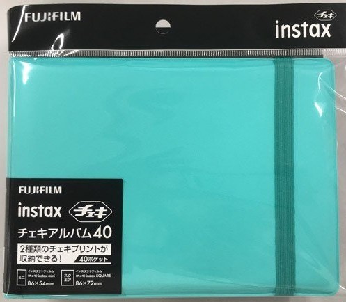 [富士フイルム] チェキアルバム40 ミント