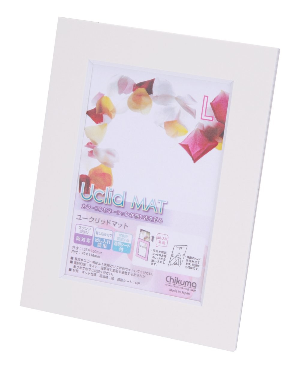 ［チクマ］Uclidマット L マーメードホワイト