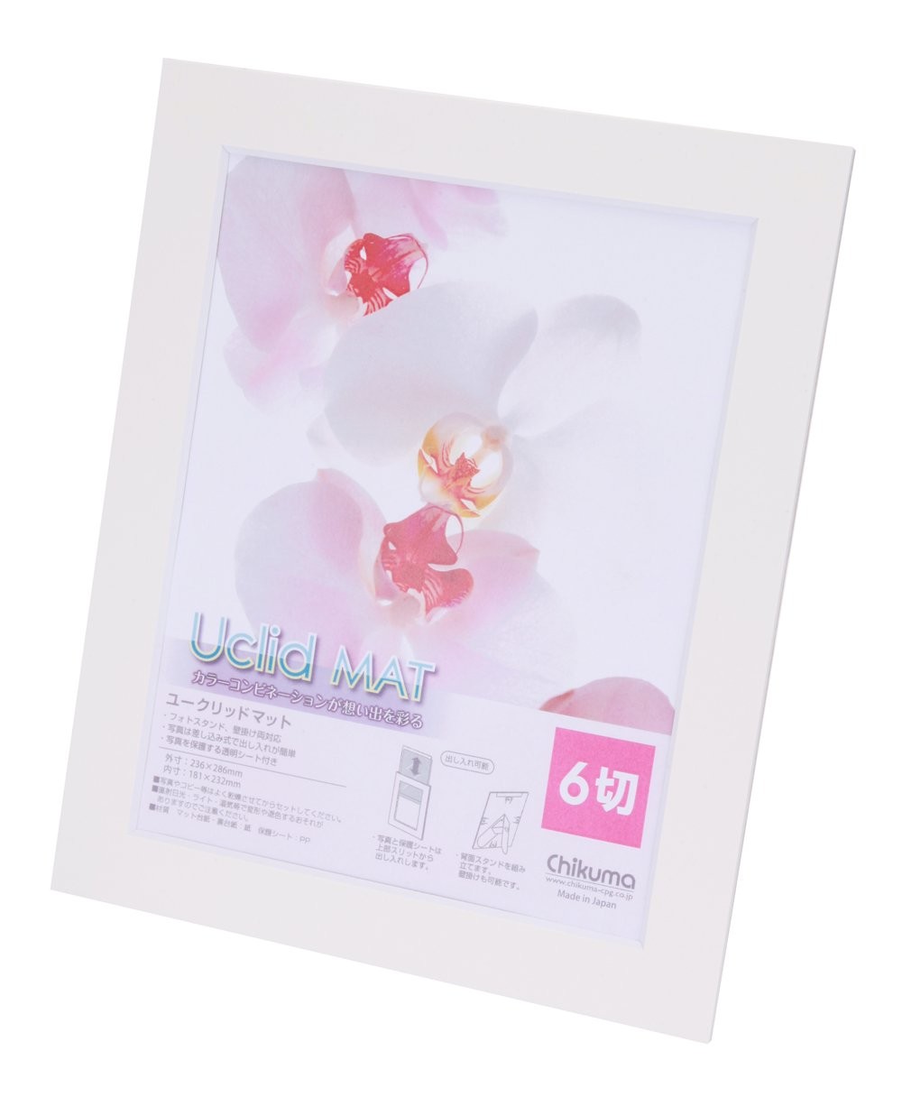 ［チクマ］Uclidマット 6切 マーメードホワイト