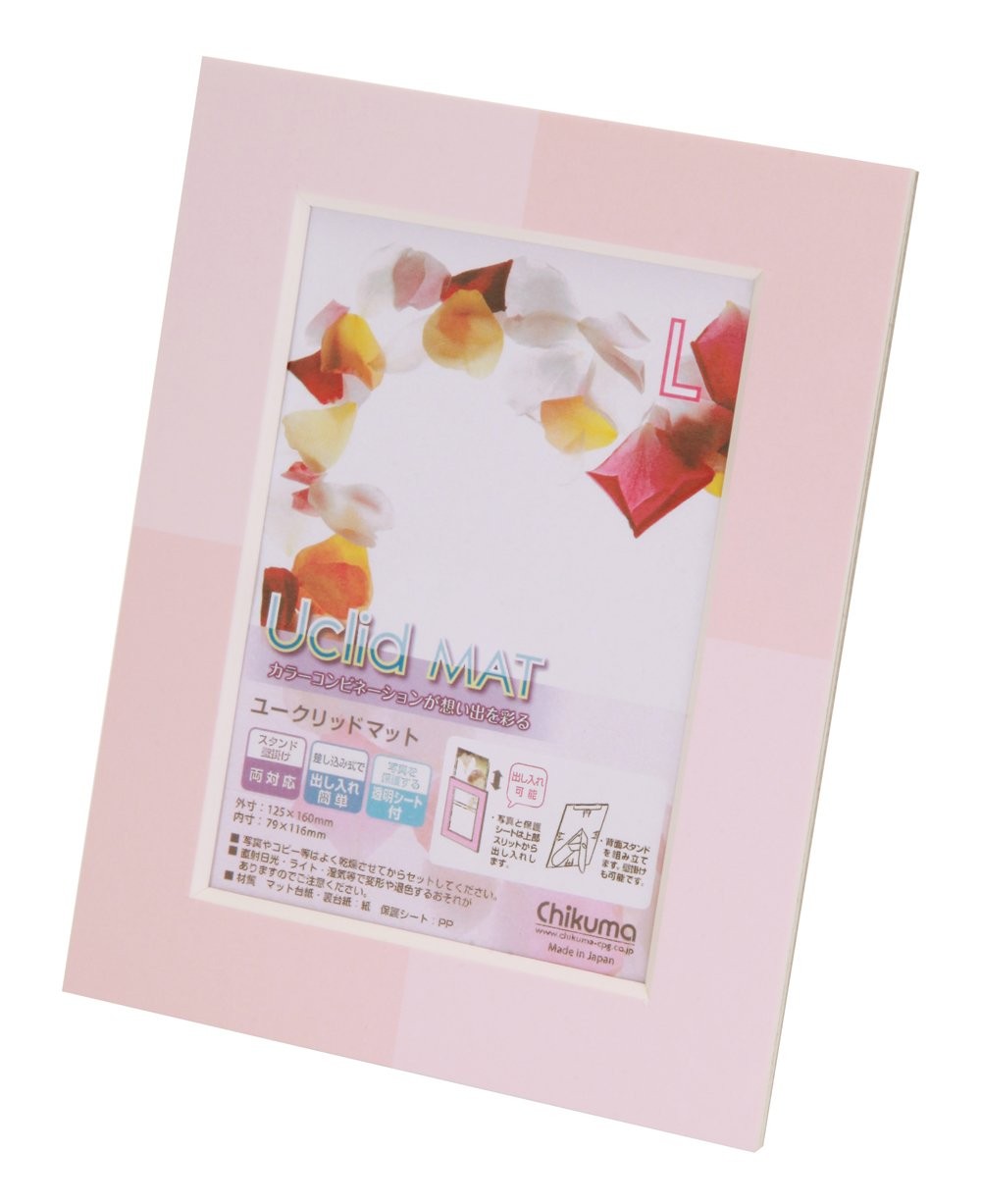 ［チクマ］Uclidマット L ピンク