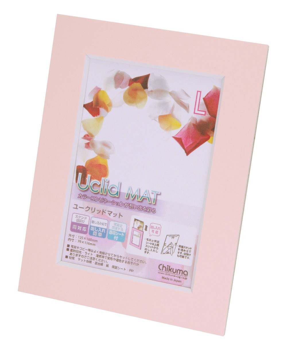 ［チクマ］Uclidマット L ライトピンク