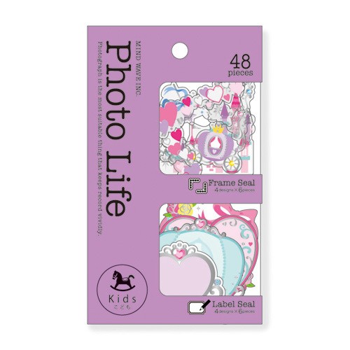 ［マインドウェイブ］70167 フォトライフシール Kids girl [10入]