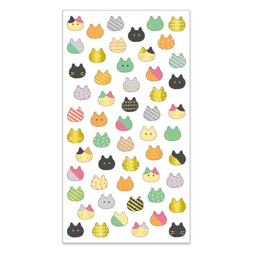 ［マインドウェイブ］78604 コパン コピーヌ シール マスキング ネコ [10入]
