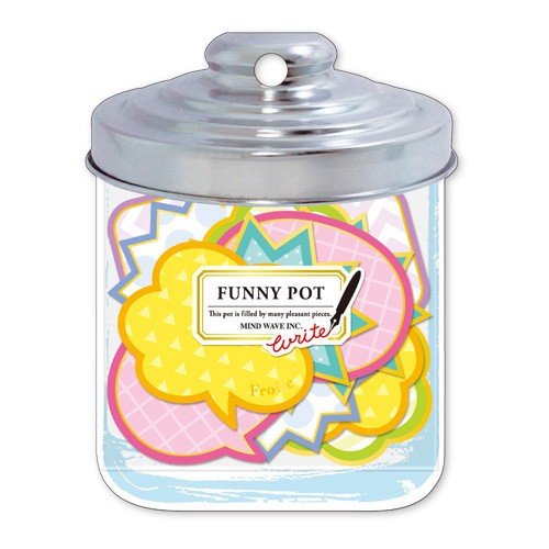 ［マインドウェイブ］77569 ピースフルセレクション FUNNYPOT かきこめる ふきだし [10入]