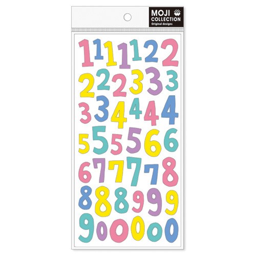 ［マインドウェイブ］77887 文字コレクション マカロンコローレ 123 [10入]