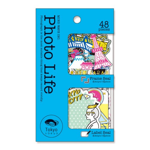 ［マインドウェイブ］78299 フォトライフシール 東京 [10入]