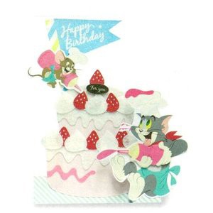 ［アートプリントジャパン］トムとジェリーフェルト BD HC-65166