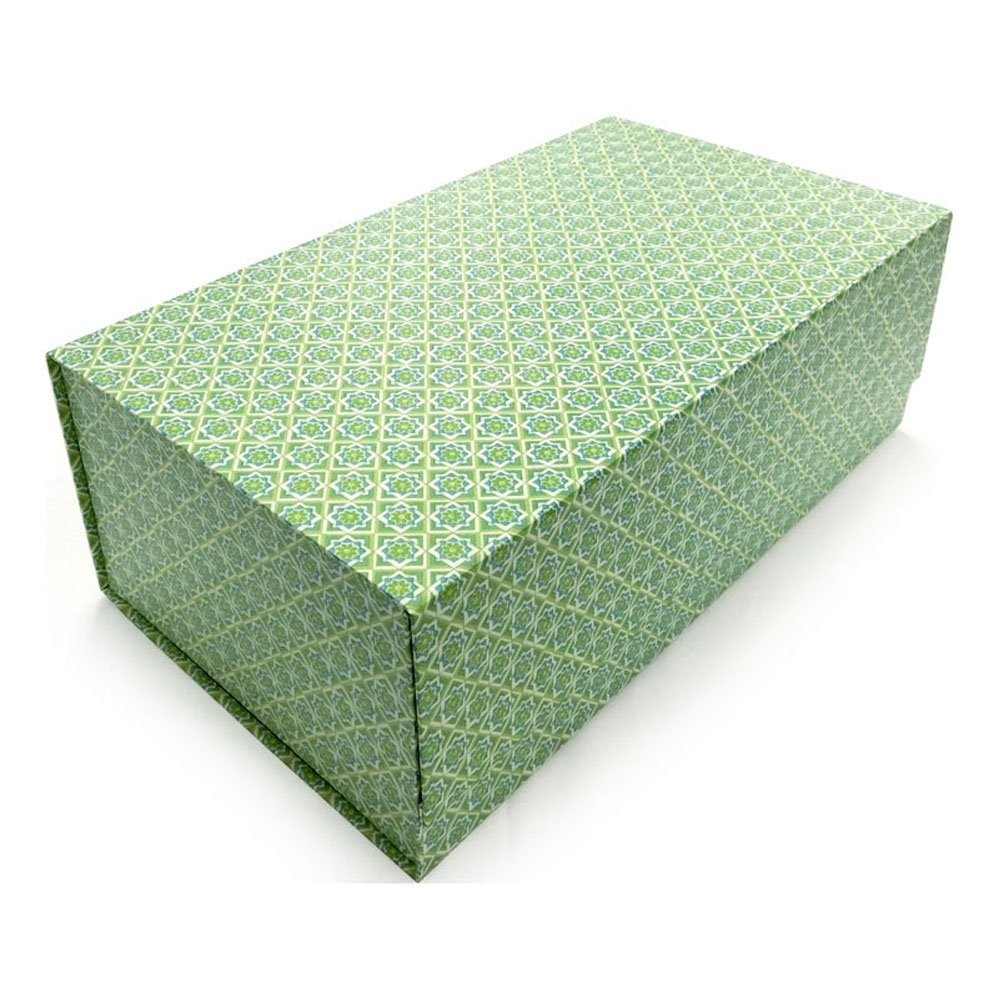 ［アートプリントジャパン］タソッティ フォールディングBOX S グリーンタイル