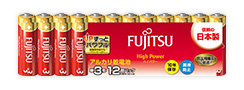［富士通］アルカリ乾電池 LR6FH(12S) HighPower 単3形12個パック[5入]　※元箱出荷※