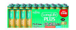 ［富士通］アルカリ乾電池 LR6LP(20S) 単3形 20本パック[5入]　※元箱出荷※