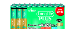 ［富士通］アルカリ乾電池 LR03LP(20S) 単4形 20本パック[5入]　※元箱出荷※