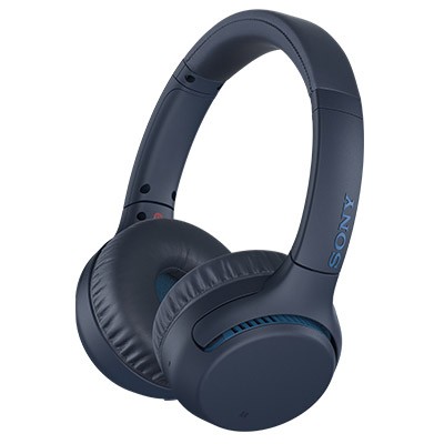 ［SONY］WH-XB700 LC ワイヤレスヘッドホン（ブルー）