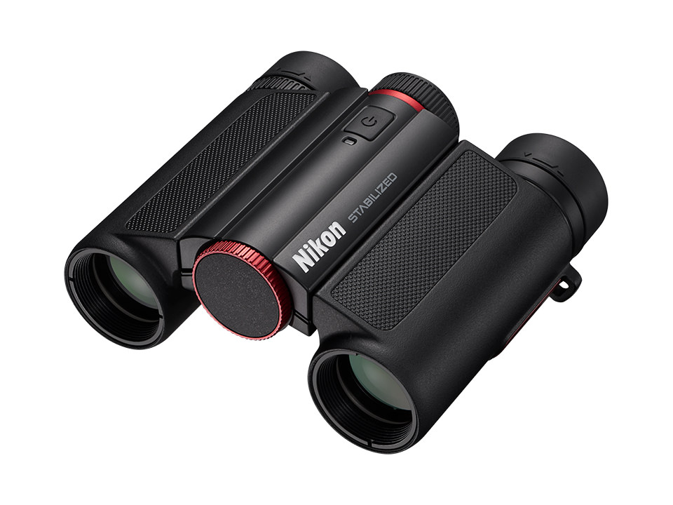 ［Nikon］STABILIZED 10X25 レッド