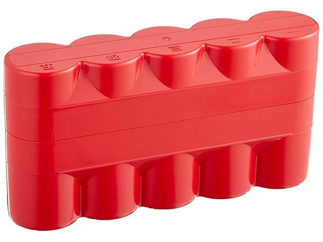 ［3I］JFC1205RED ブローニー120専用フィルムケース 5本用 レッド（5入）