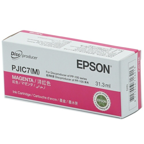 [EPSON] CD/DVDデュプリケーターインクカートリッジ マゼンタ PJIC7M