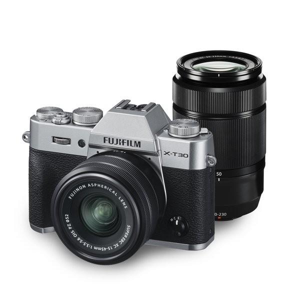 ［富士フィルム］X-T30WZLK-S ダブルズームレンズキット（シルバー）