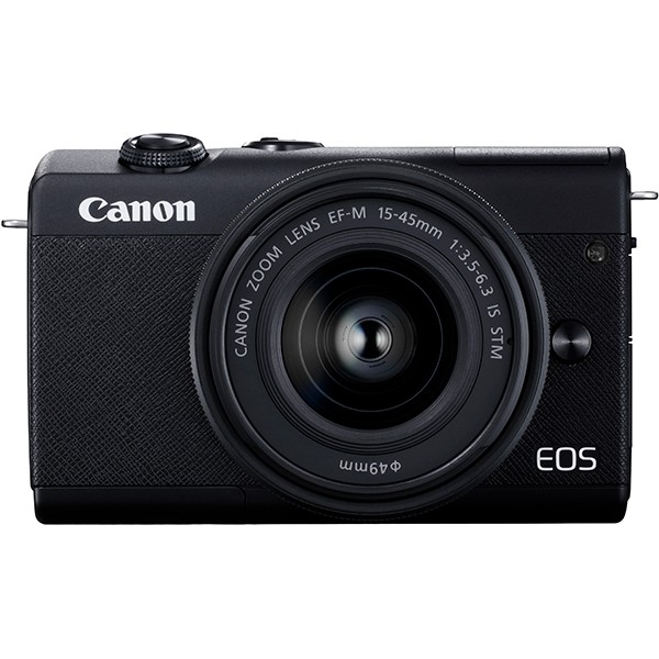 ［Canon］EOS M200 ブラック EF-M15-45 IS STM レンズキット