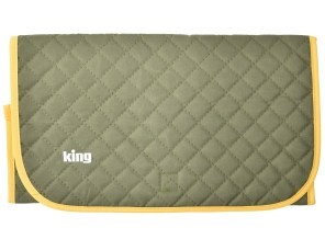 ［King］キルティングケース W N オリーブ Lサイズ