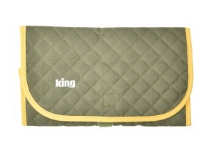 ［King］キルティングケース W N オリーブ Mサイズ