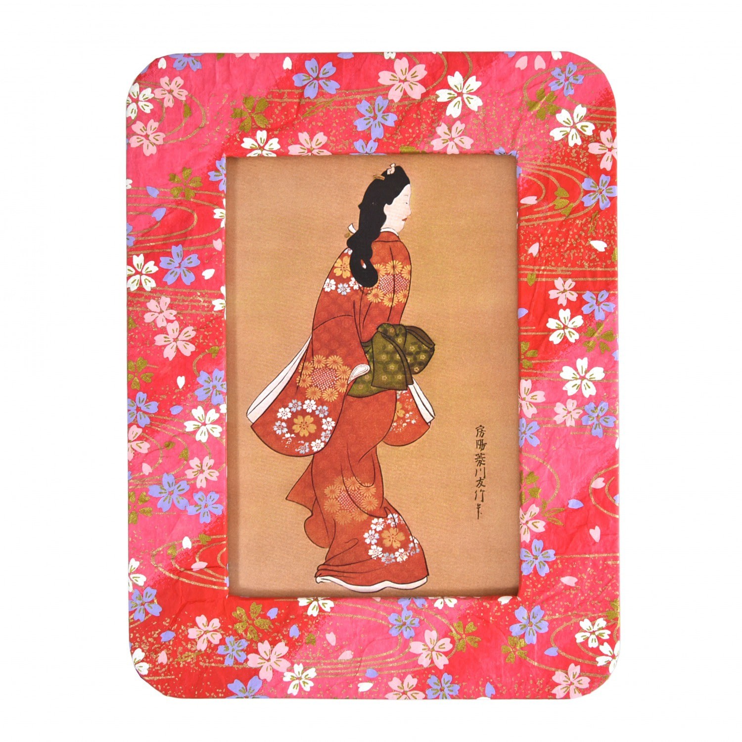 ［King］友禅和紙フォトスタンド 桜
