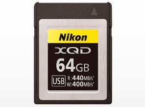 ［Nikon］XQDメモリーカード 64GB MC-XQ64G