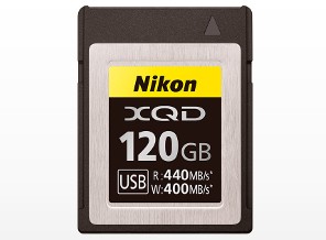 ［Nikon］XQDメモリーカード 120GB MC-XQ120G