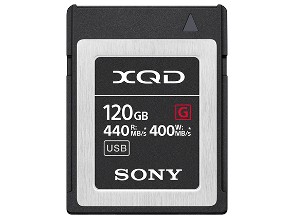 ［SONY］XQDメモリーカード QD-G120F(120GB)