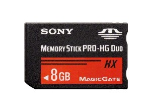 ［SONY］メモリースティックPRO-HGデュオ MS-HX8B