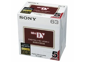 ［SONY］ミニDVカセット 5DVM63HD