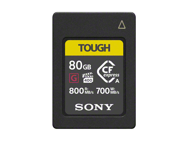 ［SONY］CFexpress Type Aメモリーカード80GB CEA-G80T
