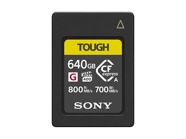 ［SONY］CFexpress Type Aメモリーカード CEA-G640T 640GB