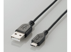 ［エレコム］MPA-AMBC10BK Micro-USBケーブル（A-MicroB） 1.0m