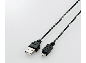 ［エレコム］MPA-AMBXLP05BK Micro-USB(A-MicroB)ケーブル 0.5m