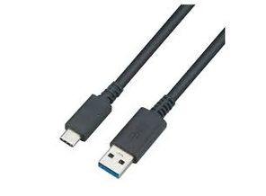 ［グリーンハウス］Type-C - USB A(USB3.1 GEN2)充電/データ転送ケーブル 1m GH-UCSC1-BK