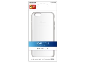［エレコム］PM-A15UCCR iPhone 6s / 6用ソフトケース