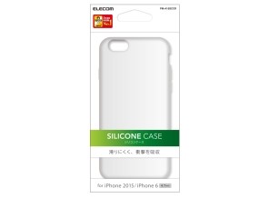 ［エレコム］PM-A15SCCR iPhone 6s / 6用シリコンケース