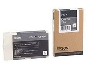 ［EPSON］インクカートリッジ (54) ICBK54L ブラック