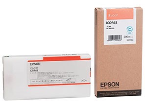 ［EPSON］インクカートリッジ ICOR63