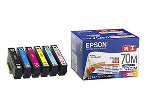 ［EPSON］インクカートリッジ (70) IC6CL70M