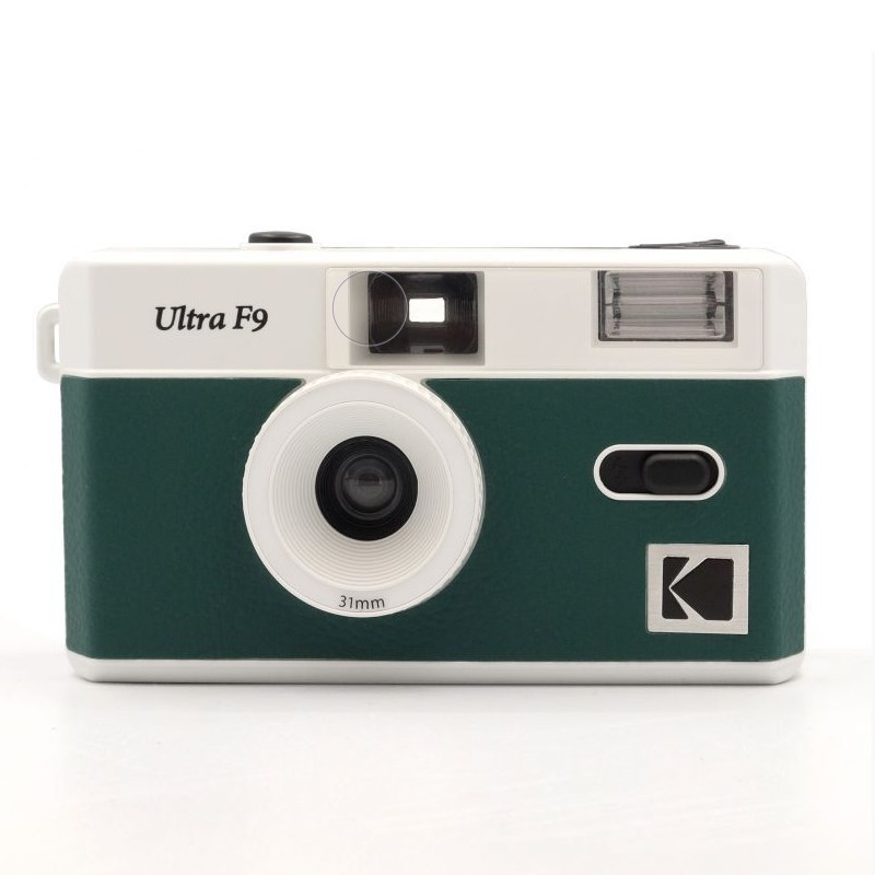 ［KODAK］フィルムカメラ ULTRA F9 ホワイト×グリーン　